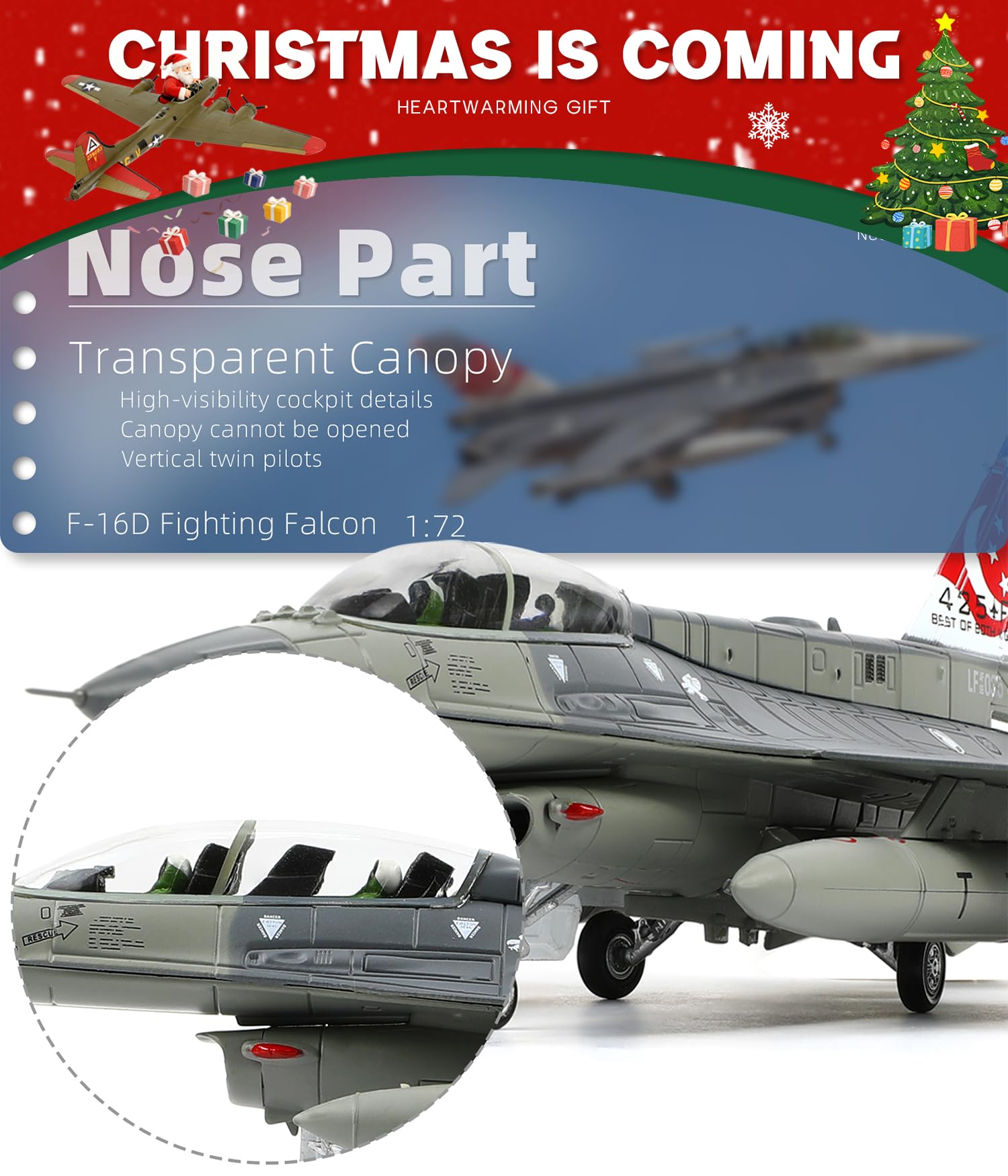 Amazon.co.jp: NUOTIE 1/72 スケール F-16D ファイティングファルコン